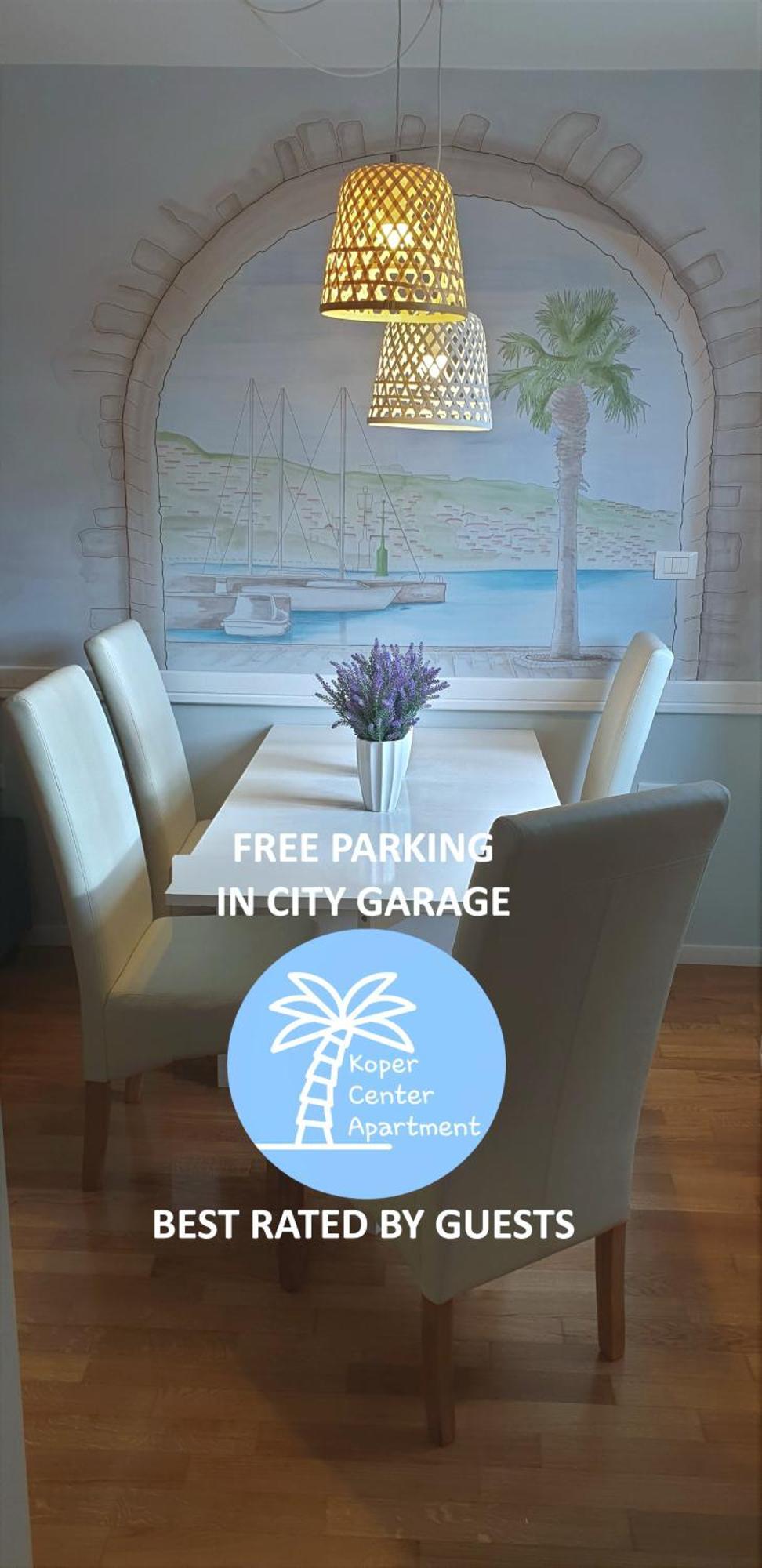 Koper Center Apartment Near-Beach-Free-Garage-Parking Zewnętrze zdjęcie